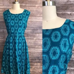 Modcloth inspired Mata Teal Appeal